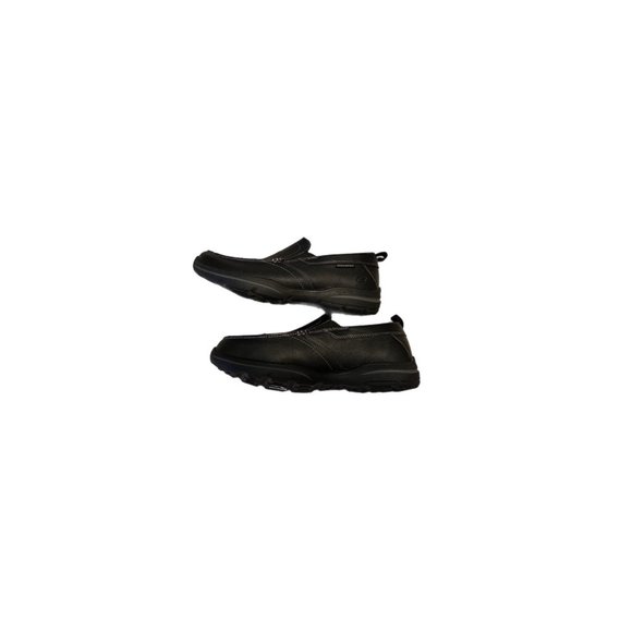 Skechers  Mens Size 9 Extra Wide Black Slip On Shoes Loafers main image 8